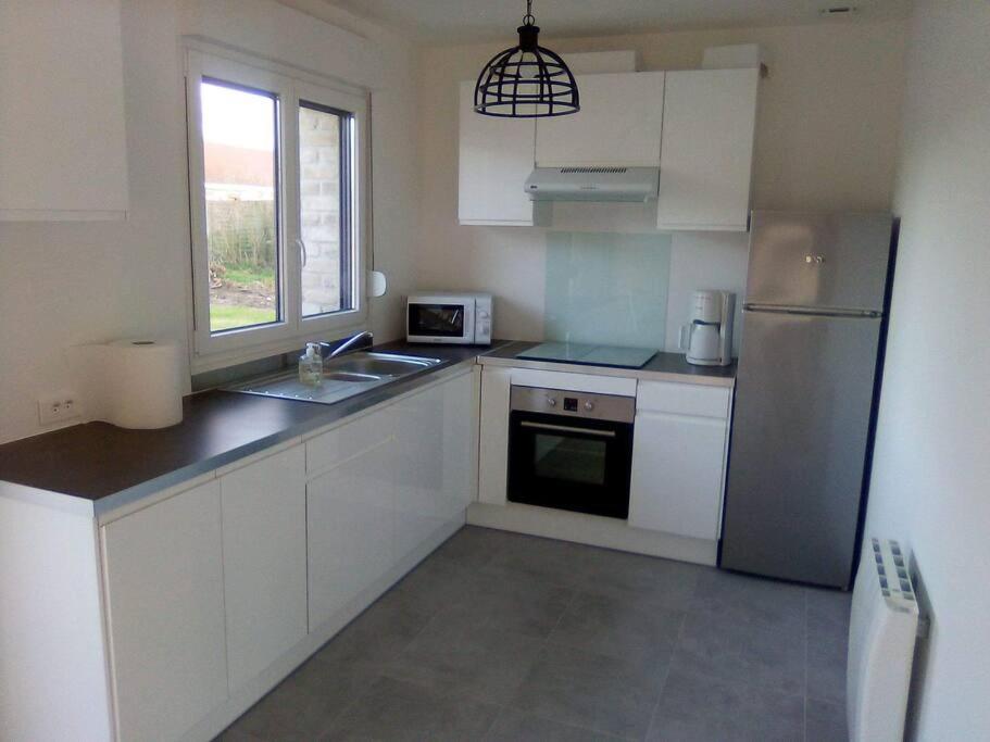 Gite 3 Chambres Neuf Proche Plage Oye-Plage Exterior photo